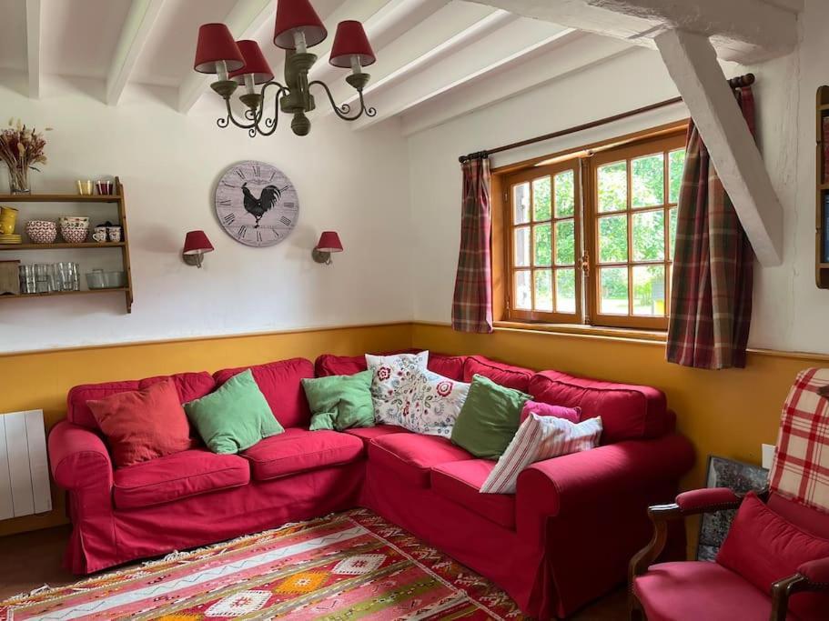Le Colombage, Jolie Longere Pres De Giverny Eure Hardencourt-Cocherel エクステリア 写真