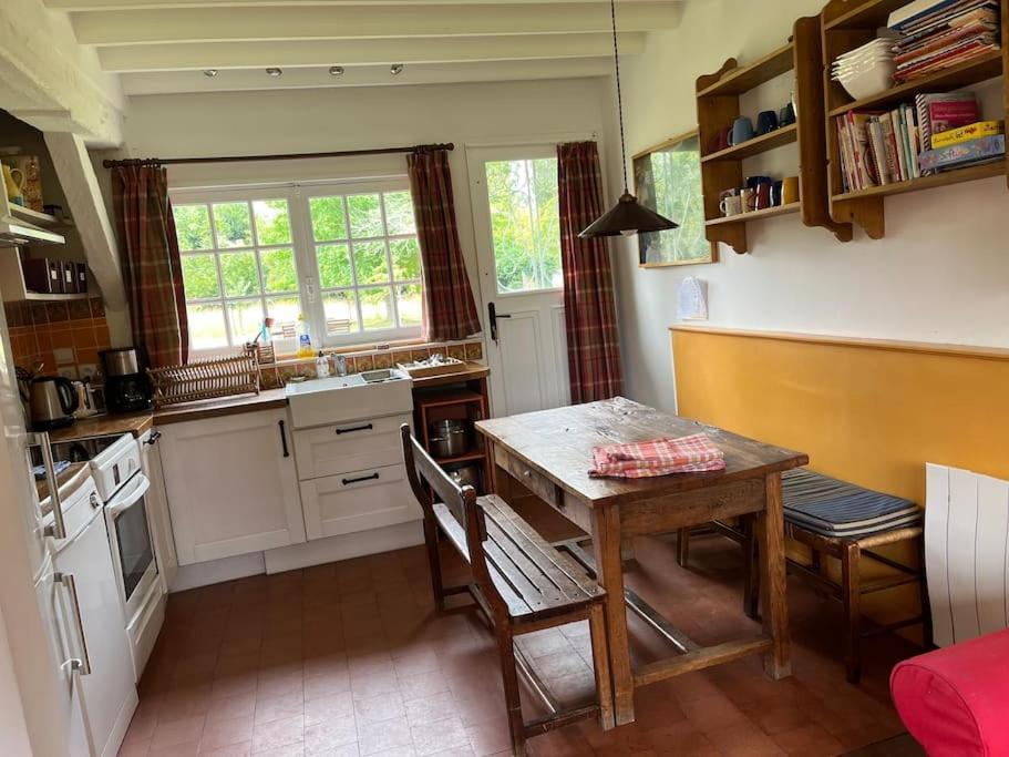 Le Colombage, Jolie Longere Pres De Giverny Eure Hardencourt-Cocherel エクステリア 写真